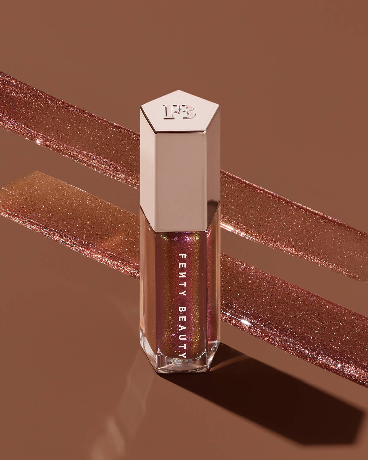 Fenty Beauty Gloss Bomb Universal Lip Luminizer - Hot Chocolit Shade | Hydrating Plumping Lip Gloss for Women | Perfect for Date Night & Everyday Wear