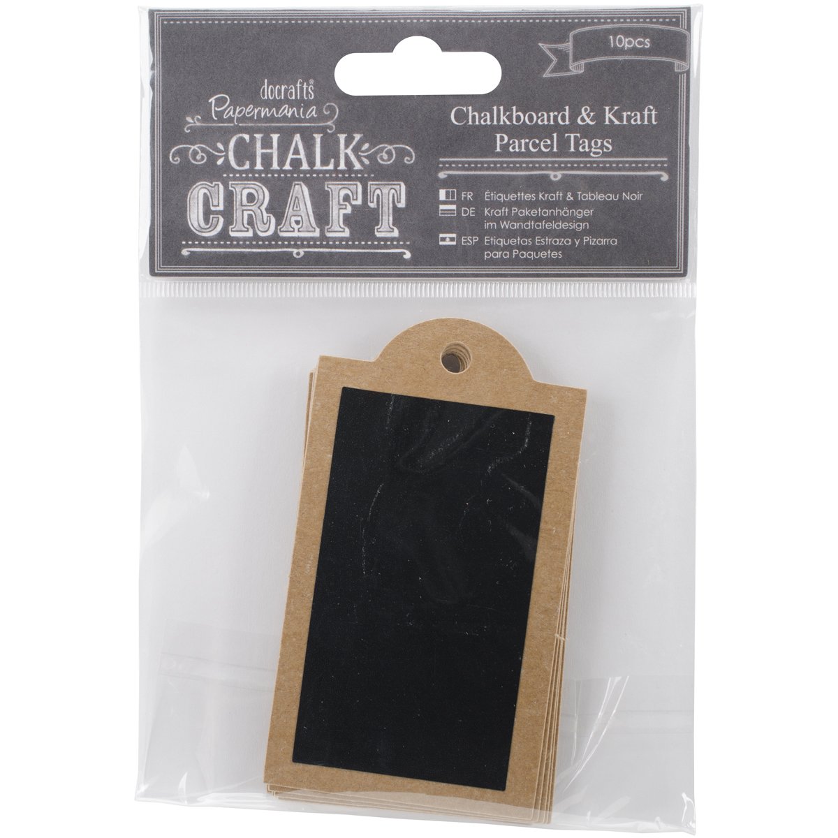 Premium Chalkboard Tags for Crafts & Gifts - 10 Pack - DIY Labeling, Party Favors, Wedding Decor, and Classroom Organization
