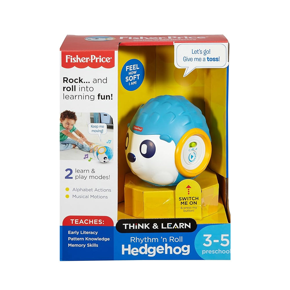 Fisher-Price Think & Learn Hedgehog Toy (FDM98) - STEM Learning Toy for Toddlers & Preschoolers - Perfect for Early Childhood Development & Interactive Play