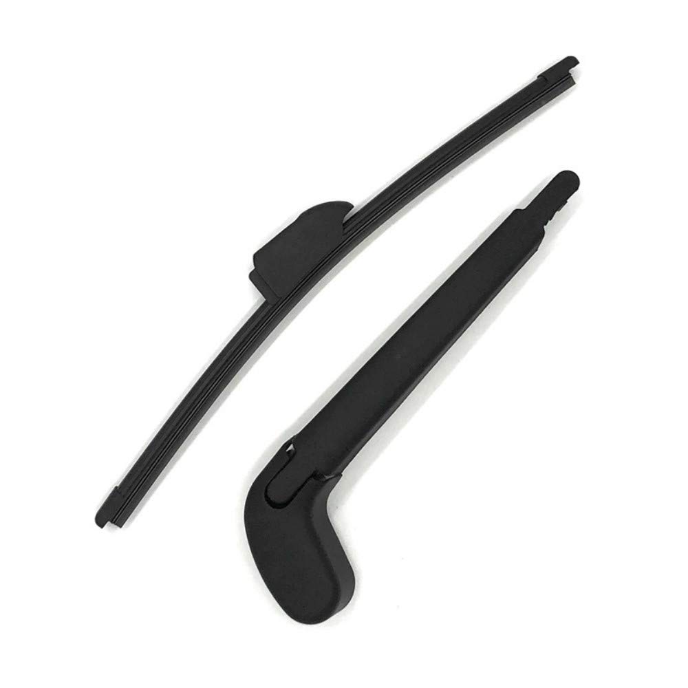 SEMOLTO Jaguar F-PACE Rear Wiper Arm and Blade Set with Cover - Replacement Windshield Wiper for 2016-2023 Jaguar F-PACE SUV | All-Weather Performance for Rain, Snow & Off-Road Driving