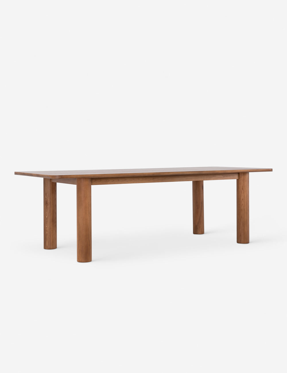 Sun at Six Arc Dining Table - Modern Solid Wood Dining Table for Kitchen & Dining Room - Perfect for Family Gatherings & Dinner Parties