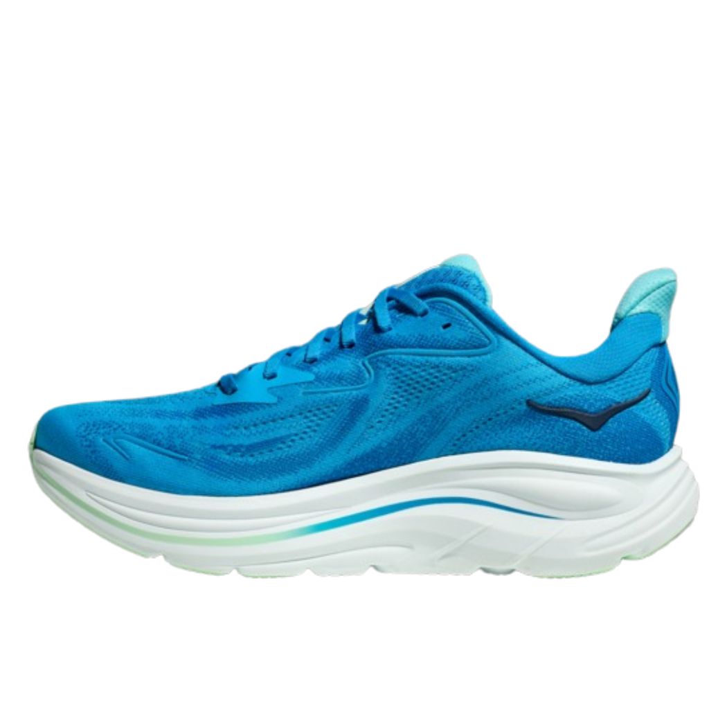 Hoka Clifton 10 Men's Running Shoes - Lightweight Cushioned Road Running Sneakers for Marathon Training & Daily Jogging