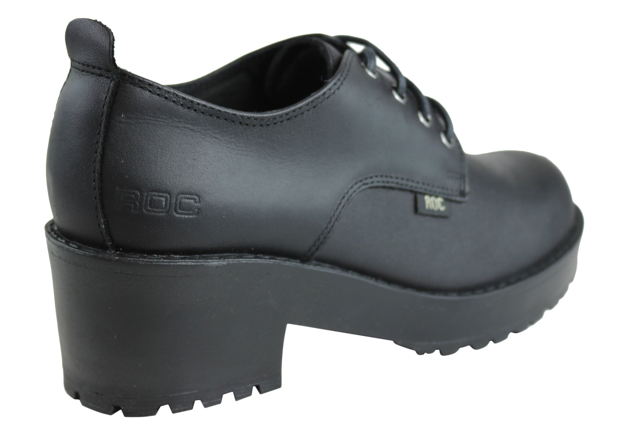 ROC Chickadee Women's Heeled School Shoes - Comfortable & Stylish for Senior Girls & Ladies - Perfect for Class, Work, and Formal Occasions