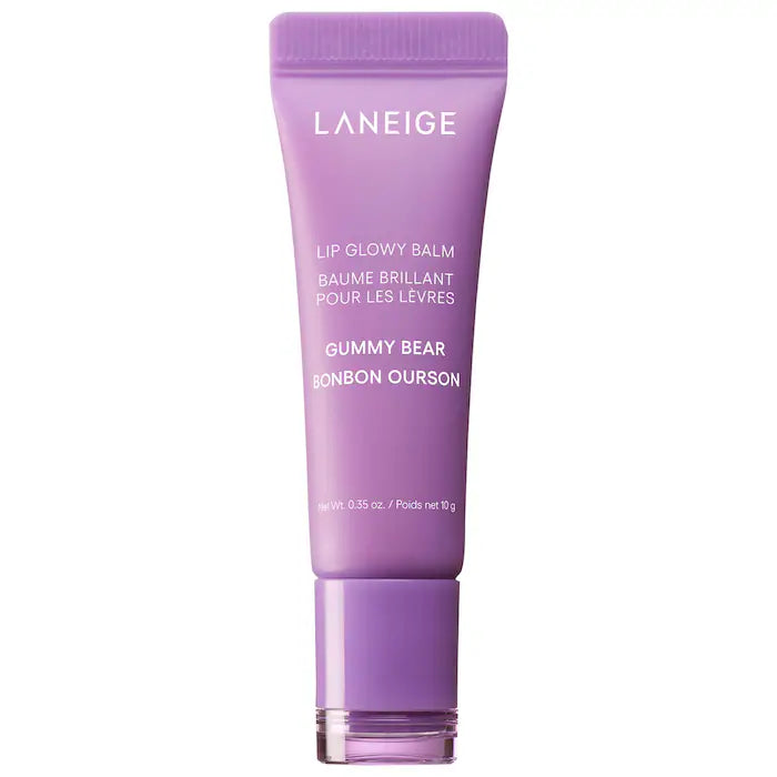 LANEIGE Lip Glowy Balm - Hydrating Lip Balm with Vitamin C for Soft, Plump Lips | Day & Night Moisturizing Lip Care for Dry, Chapped Lips | Perfect for Makeup Prep & Daily Hydration