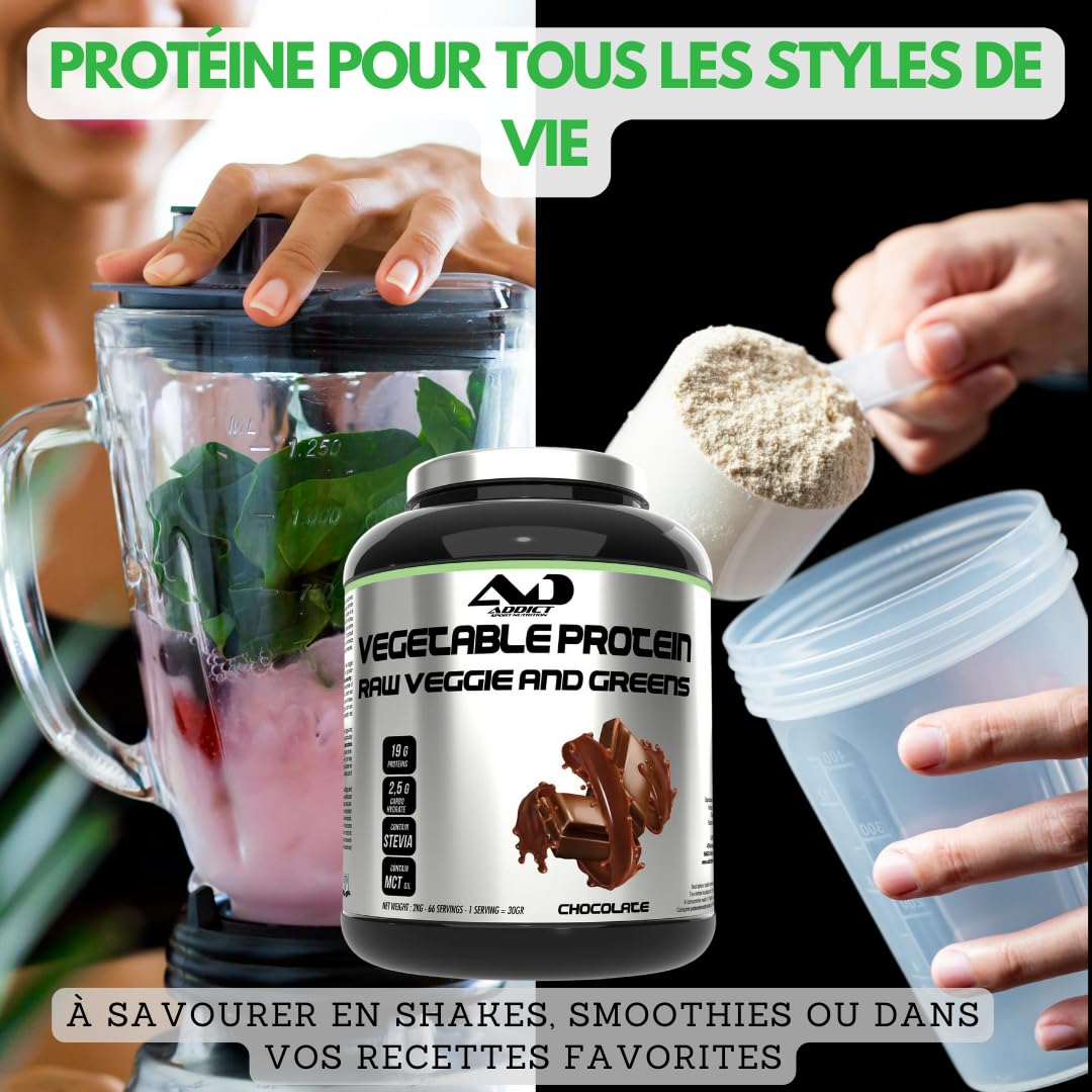 Premium Whey Protein Isolate Powder for Muscle Growth & Recovery | 100% Pure Vegan Vegetable Protein with Raw Greens | 2kg Chocolate Fudge Flavor | Ideal for Post-Workout, Weight Gain & Bodybuilding | Perfect for Smoothies, Shakes & Healthy Snacks