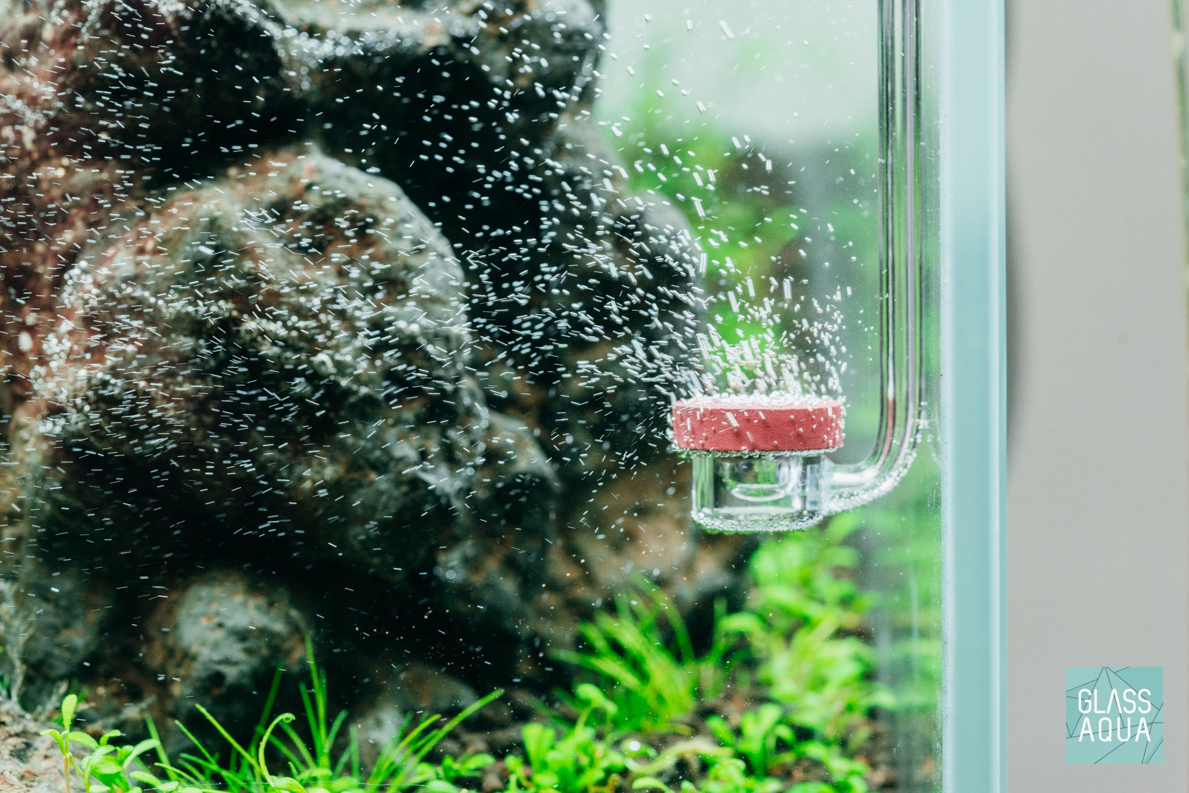 Aquario Neo Extended Special Acrylic CO2 Diffuser for Planted Aquariums - High Efficiency CO2 Dissolver for Freshwater Fish Tanks, Aquatic Plants & Nano Tanks
