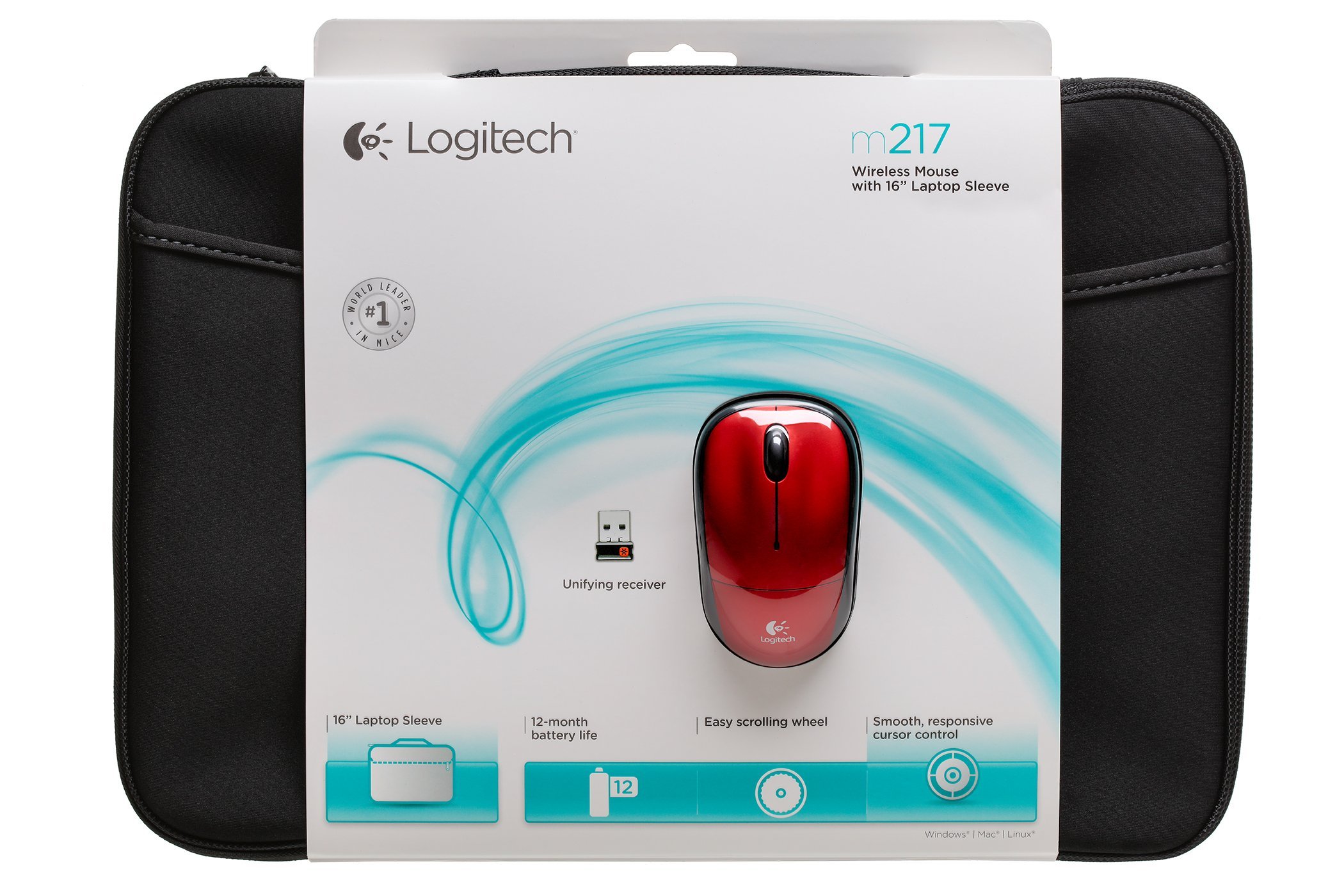 Logitech M217 Wireless Mouse & 16