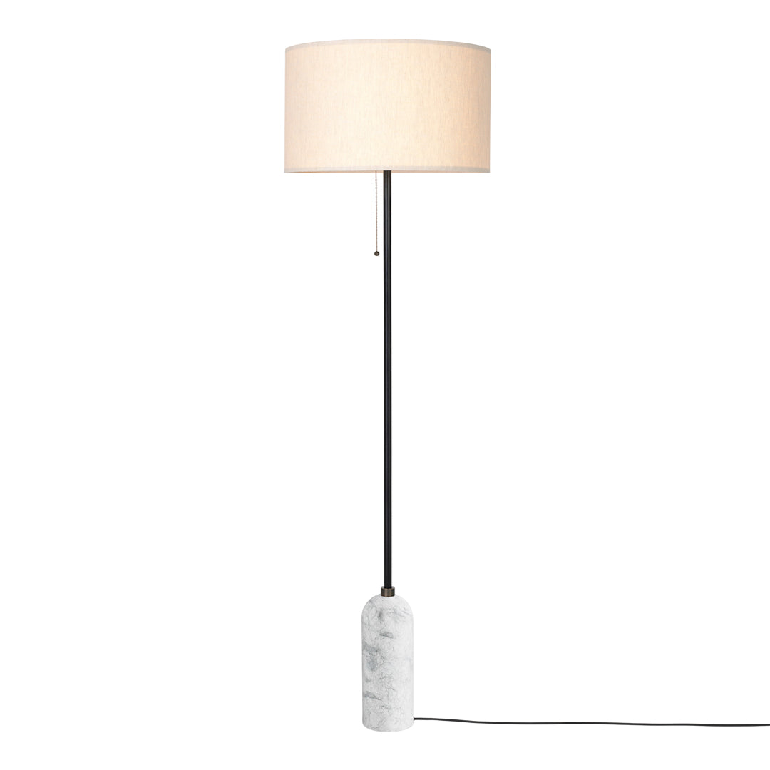 Modern Gravity Floor Lamp with Adjustable Brightness - Stylish LED Standing Light for Living Room, Bedroom, or Office - Perfect for Reading, Relaxing, and Ambient Lighting