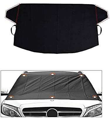 Universal Car Side Window Wind Deflectors & Sun Shades - Magnetic Snow Shield & Foldable Windshield Protector for All Vehicles | UV Protection & Weatherproof | Perfect for Road Trips, Parking & Extreme Weather (Color: C)