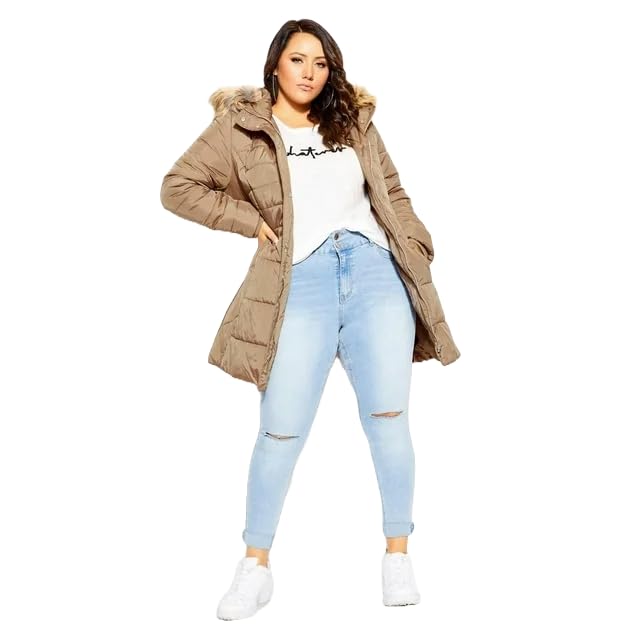 Women's Lightweight Longline Puffer Jacket - Warm Winter Coat for Outdoor Activities, Travel & Daily Wear