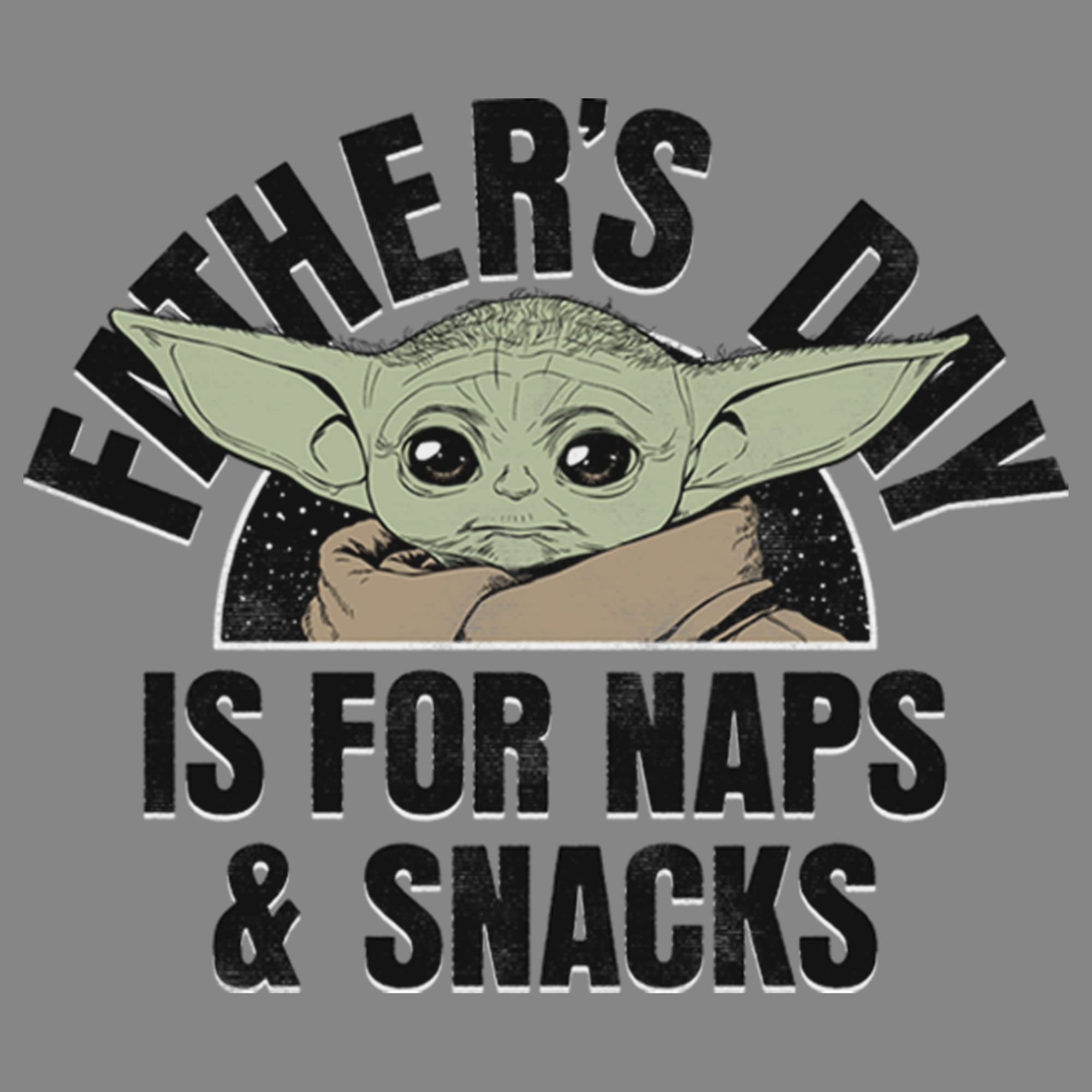 Star Wars Mandalorian Naps and Snacks Boys Short Sleeve T-Shirt - Cool Graphic Tee for Kids, Fans & Cosplay - Perfect for School, Playdates & Star Wars Themed Parties