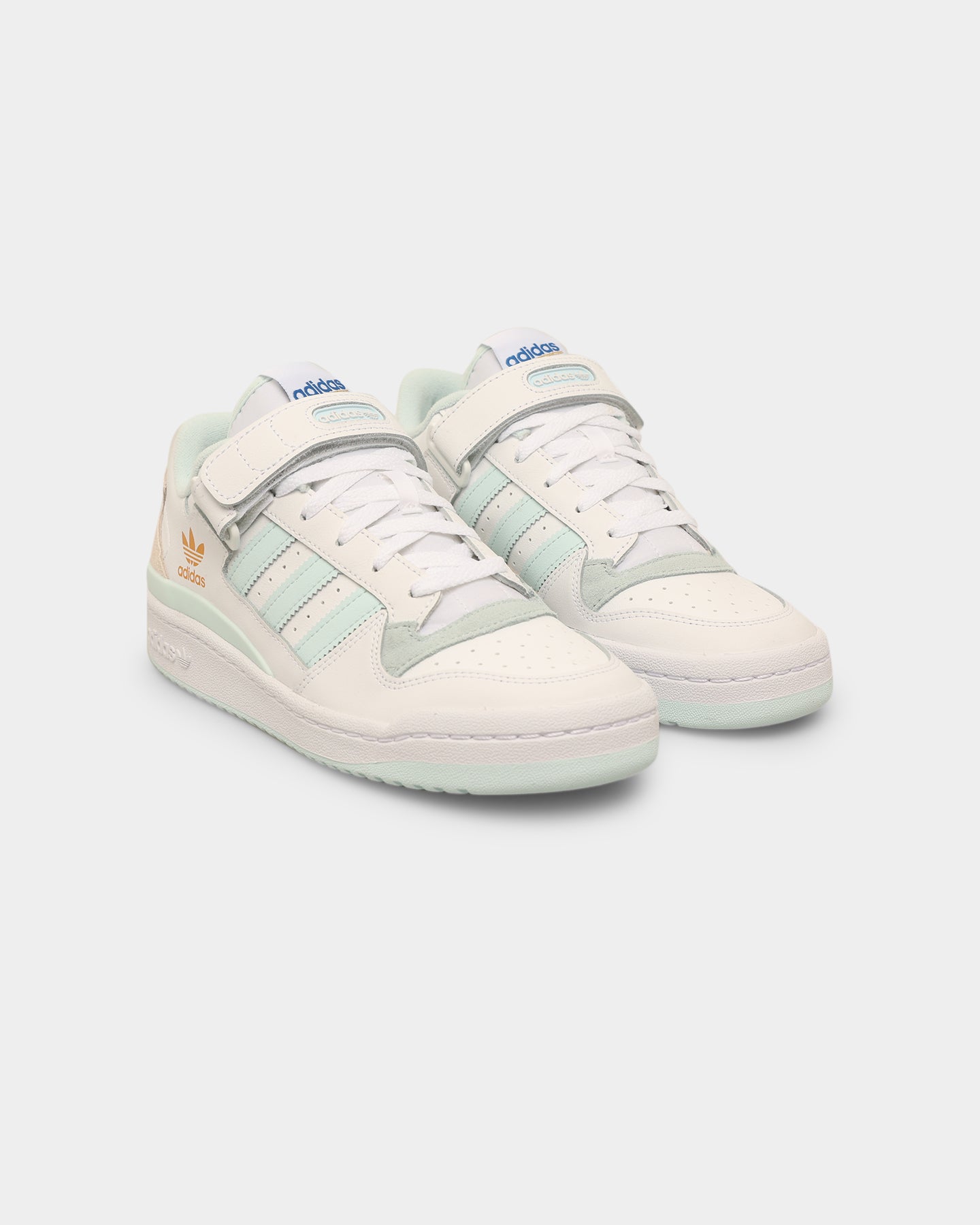Adidas Forum Low Sneakers - White/Almond Colorway | Men's & Women's Casual Shoes for Everyday Wear & Street Style