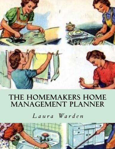 Ultimate Home Management Planner for Busy Homemakers - Organize Schedules, Meals & Budgets | Perfect for Moms & Household Planning