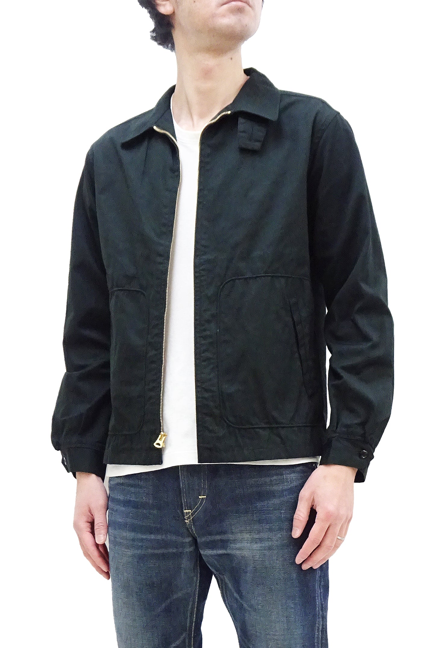 Vintage 1950s Men's Sugar Cane Jacket - Lightweight Unlined Cotton Casual Coat (SC15293) | Retro Style Outerwear for Everyday Wear, Date Nights & Outdoor Activities