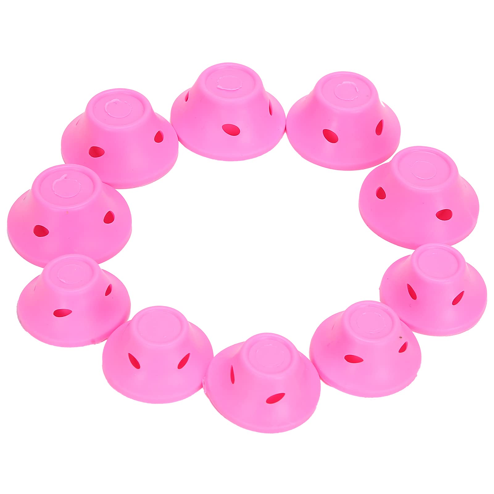 No Heat Rubber Hair Rollers - Clip-Free Hair Curlers for Styling & Waving - Salon & Home Hairdressing Tool for Natural Curls & Volume - Perfect for Overnight Styling & Heat-Free Hair Care