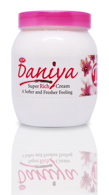 Daniya Rose-Pink Hand Cream 500ml - Hydrating & Nourishing Moisturizer for Dry Skin - Perfect for Daily Use at Home, Office & Travel