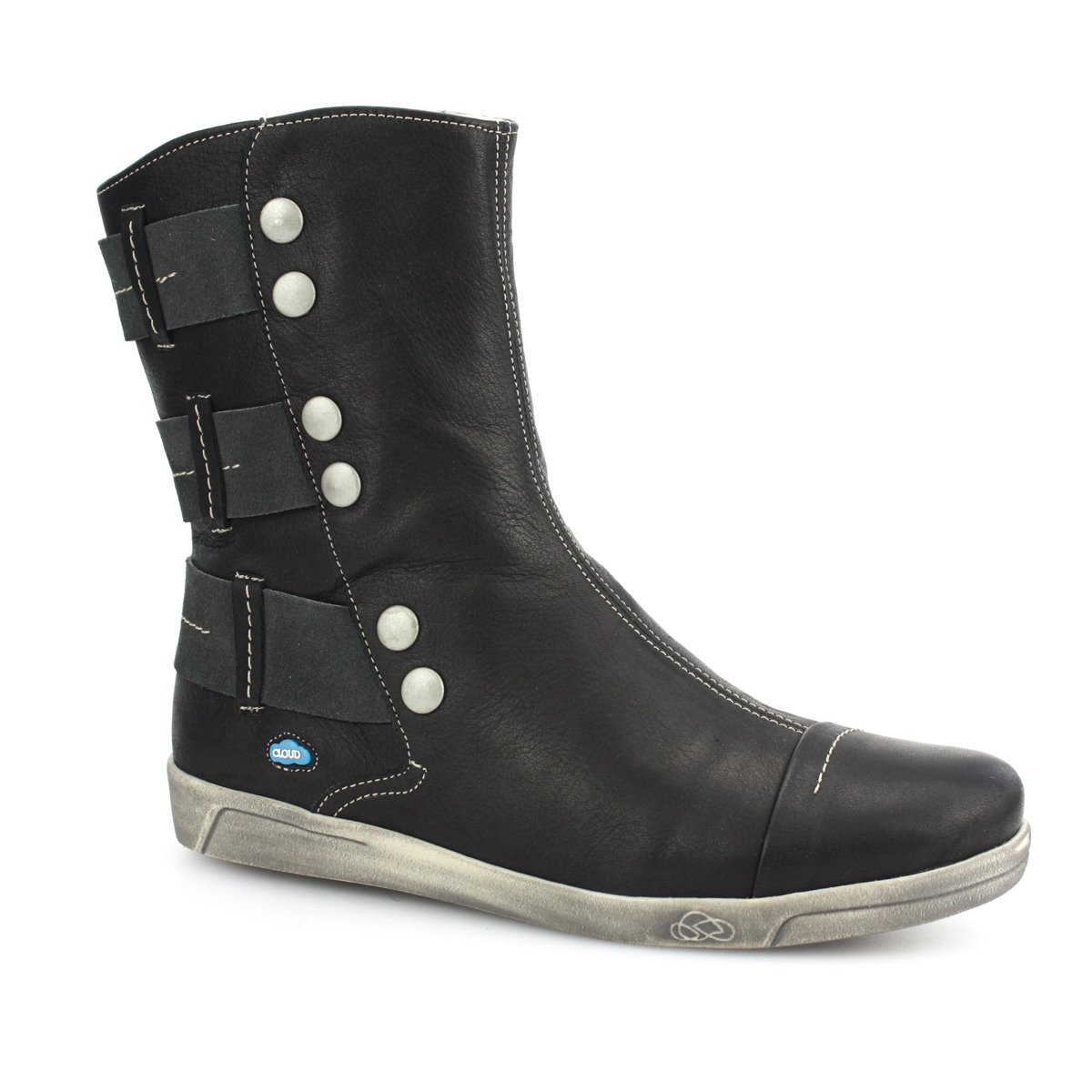 Cloud Women's Mid Calf Boots - Comfortable Winter Ankle Boots for Women, Waterproof & Slip-Resistant, Fashion Casual Shoes for Walking, Work, and Outdoor Activities