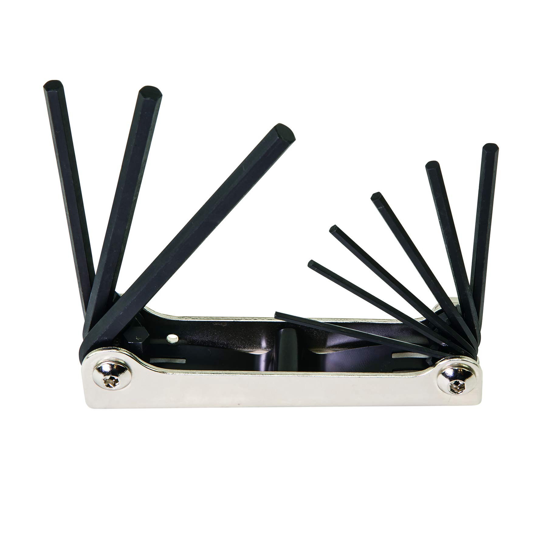 Klein Tools 70591 9-Piece Inch Folding Hex Key Set with D-Shaped Handle - 6-Pack | Perfect for Professional Mechanics, DIY Home Repairs & Automotive Maintenance
