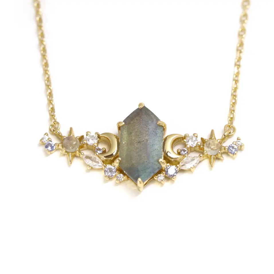 Sarah Necklace - Elegant Gold Plated Pendant for Women | Perfect Gift for Anniversary, Birthday & Valentine's Day | Ideal for Everyday Wear & Special Occasions