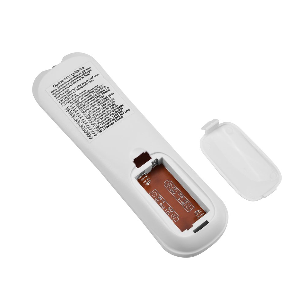 Universal Projector Remote Control - Replacement Remote Controller Adapter for Most Projectors (White) - Perfect for Home Theater, Classroom Presentations & Office Meetings