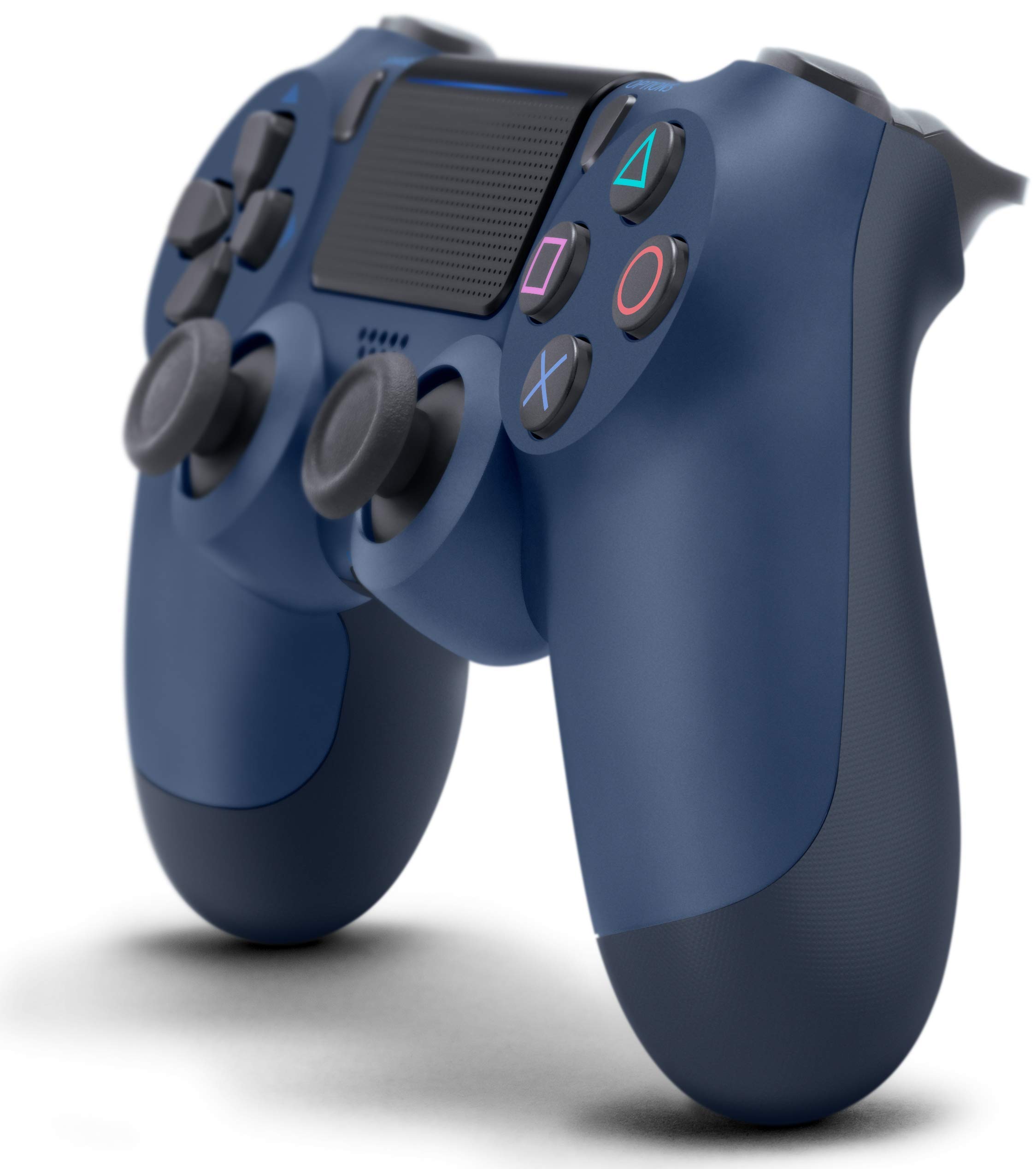 Renewed DualShock 4 Wireless Controller for PS4 - Midnight Blue | Official Sony Playstation 4 Gamepad with Precise Controls | Perfect for Gaming, Streaming & Multiplayer Sessions