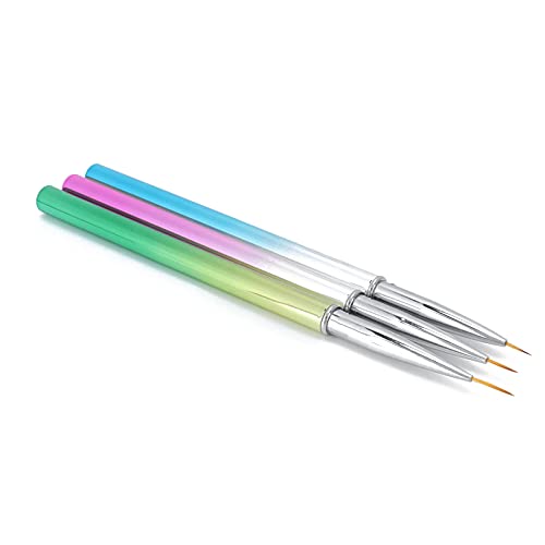 Professional Nail Art Striping Brush - Durable & Deformation Resistant Manicure Liner Brush for Salon & Home Use | Perfect for Nail Design, French Tips & Detailed Artwork