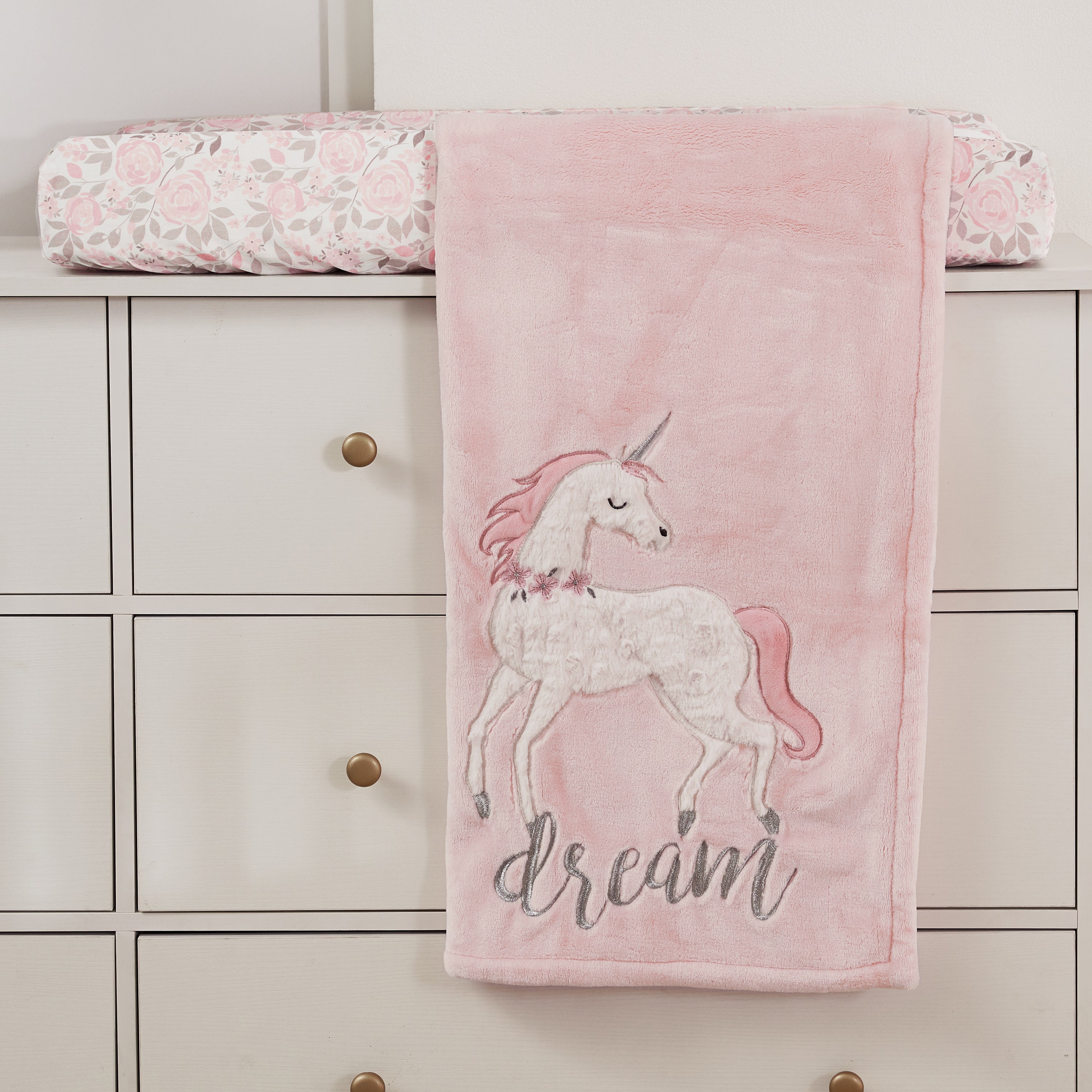 Waterproof Colette Change Pad Cover - Soft & Washable Baby Changing Table Pad Cover for Nursery, Diaper Changing Station - Perfect for Newborns & Toddlers at Home or On-the-Go