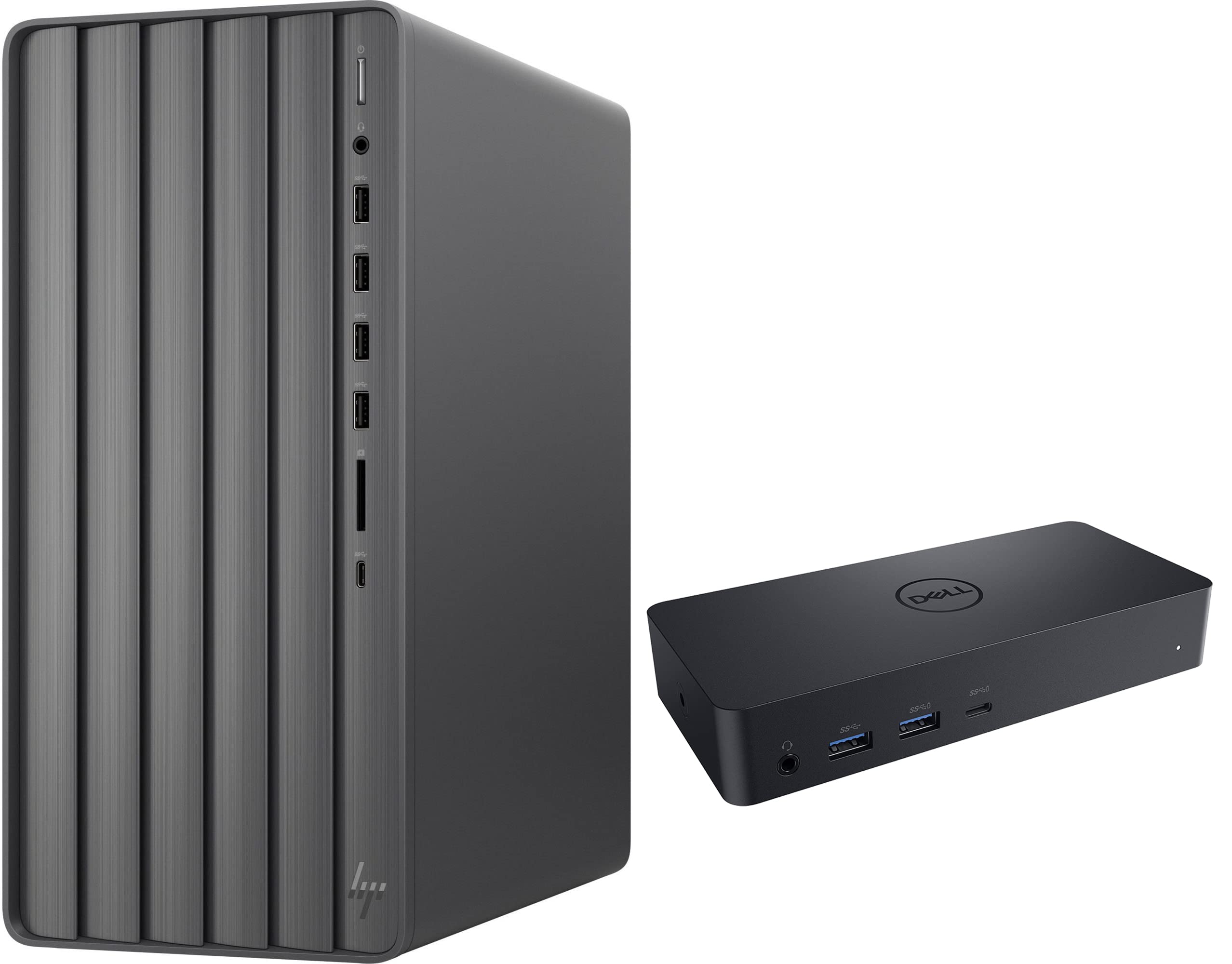 HP Envy TE01-3254 Desktop Computer - Intel i7-12700 12-Core Processor, 32GB RAM, 1TB SSD + 3TB HDD, Intel UHD 770 Graphics, WiFi 6, Bluetooth, Windows 11 Pro - Perfect for Home Office, Business Workstations & Creative Professionals