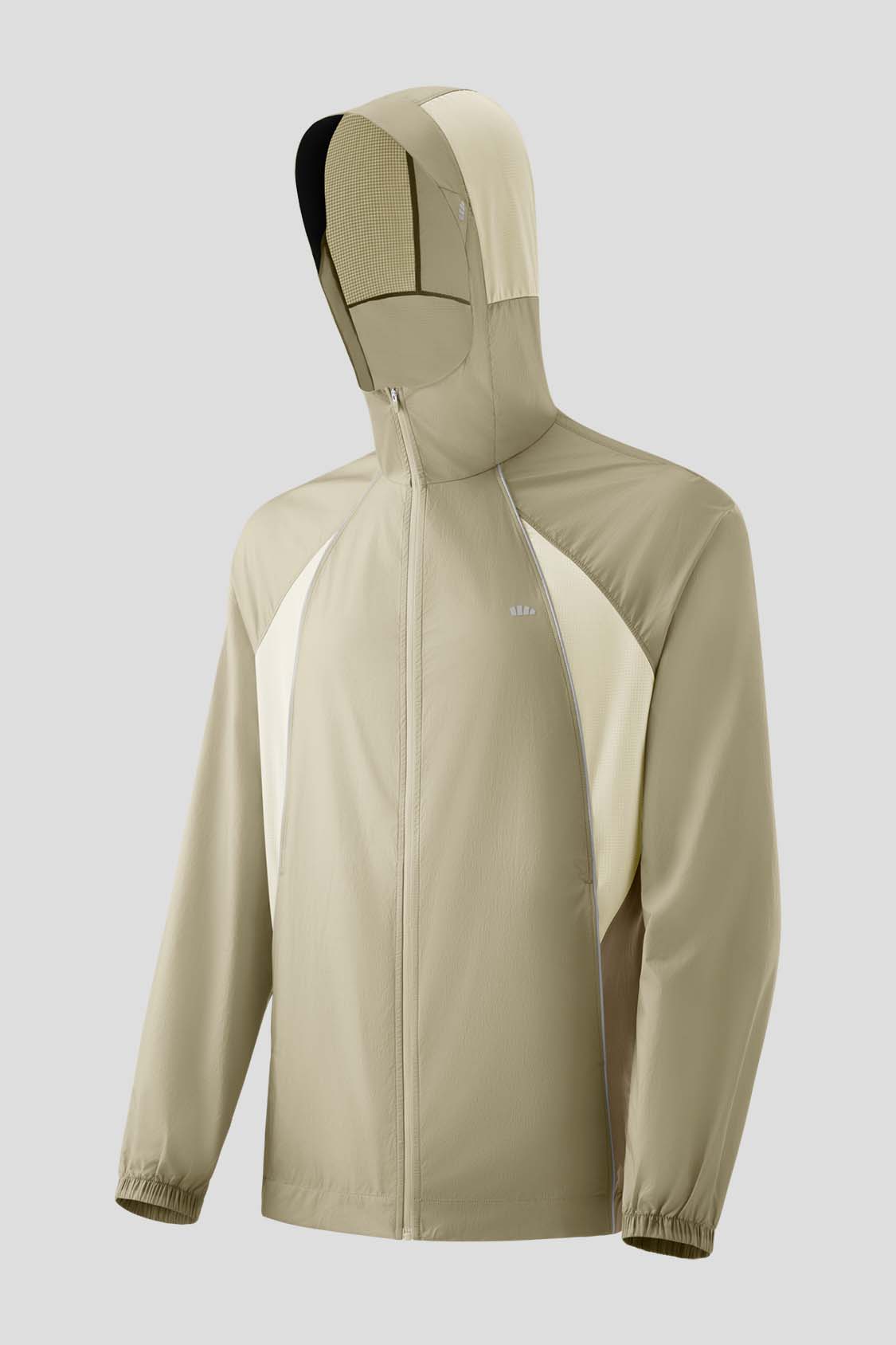 Defend Men's Lightweight Water Repellent Sun Jacket UPF50+ WR938 - Breathable UV Protection Windbreaker for Hiking, Fishing & Outdoor Activities