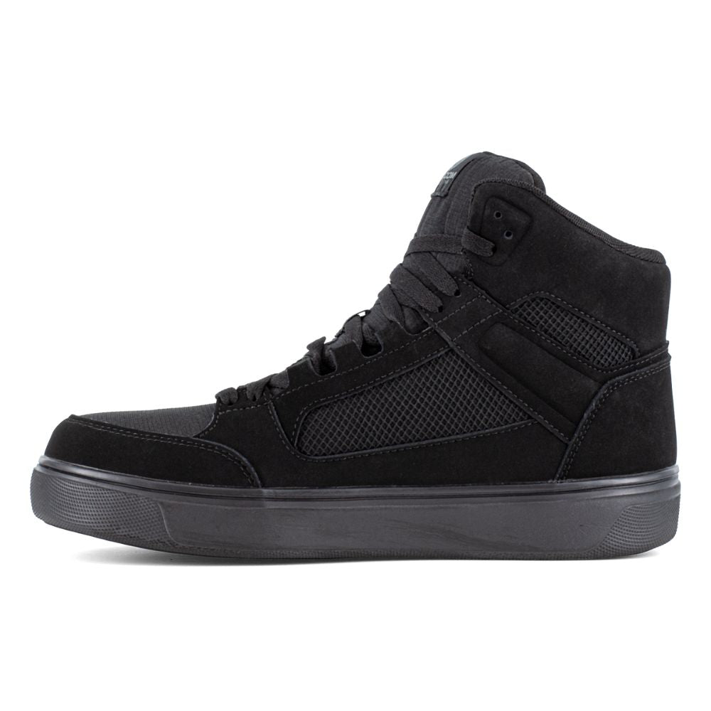 Volcom Evolve Unisex Composite Toe High Top Safety CSA Skate Shoe VC30244 - Black | Slip-Resistant Work Shoes for Construction, Warehouse & Outdoor Activities