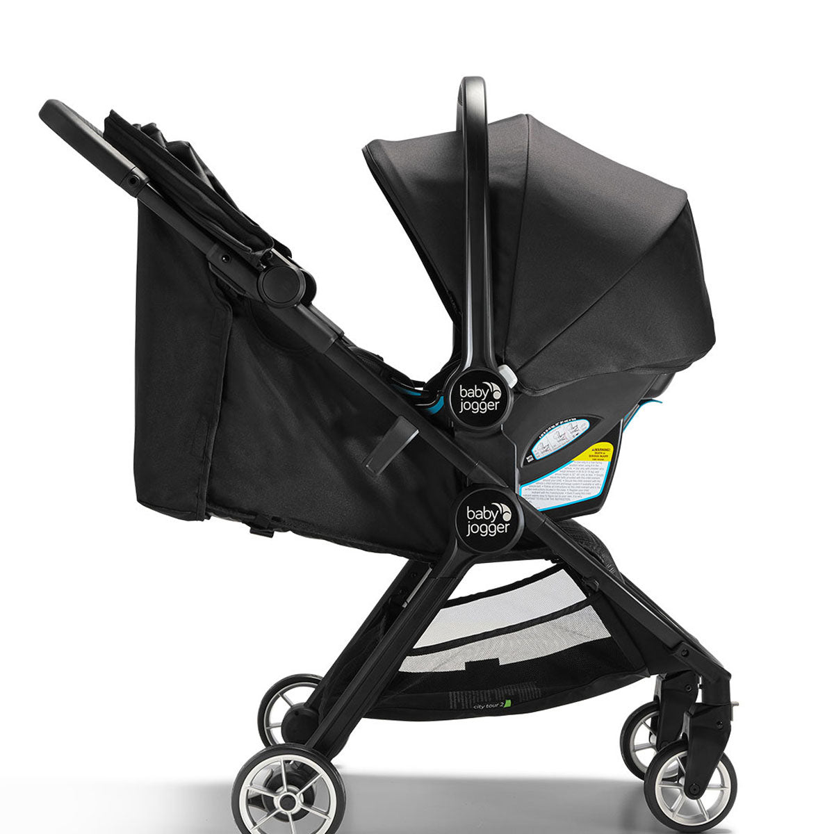 Baby Jogger City Tour 2 Lightweight Single Stroller - Compact Foldable Travel Stroller for Infants & Toddlers - Perfect for City Walks, Shopping & Air Travel