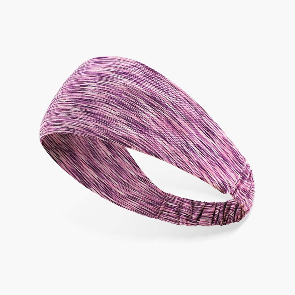 EKDSPW Women's Bandana Hair Bands - Stretchy Yoga Headbands, Bandage Style Hair Accessories for Workouts, Running, Yoga & Outdoor Activities