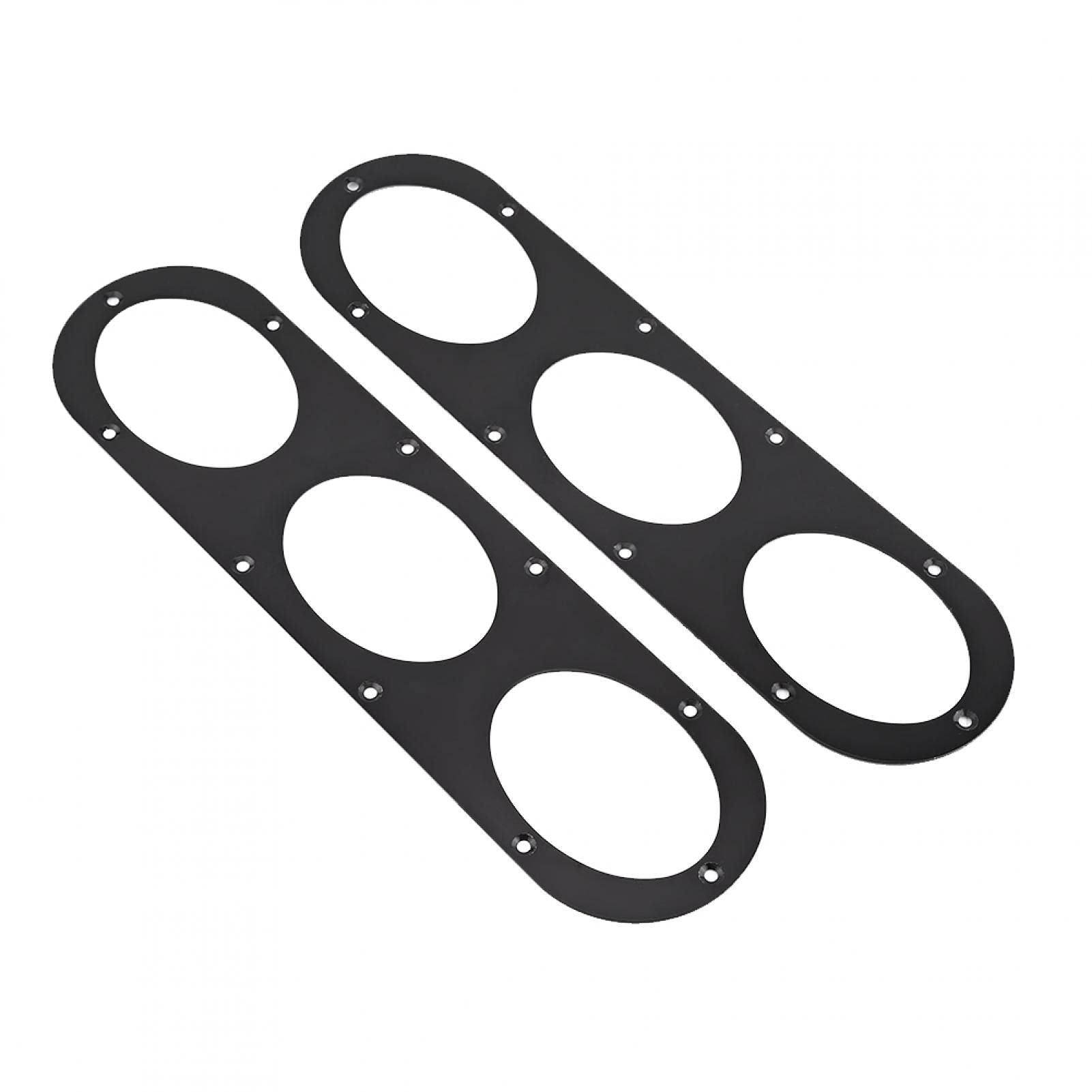 Universal Aluminum Alloy Rear Bumper Race Air Diffuser Panel - 2 Pack Car Styling Accessory for Enhanced Aerodynamics & Sporty Look | Perfect for Racing, Car Shows & Performance Upgrades
