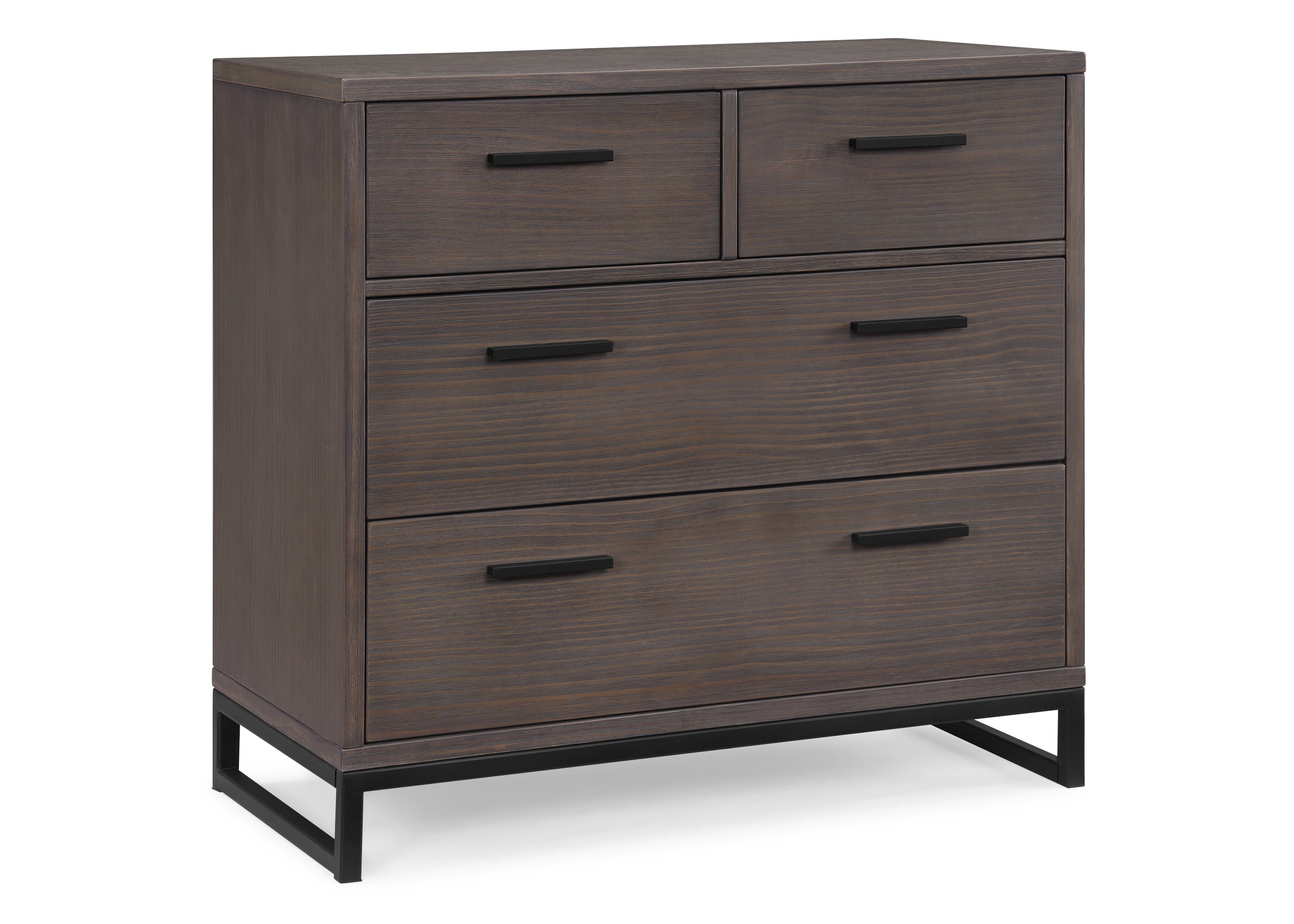 Foundry 4 Drawer Dresser with Changing Top - Nursery Storage Solution for Baby Clothes & Essentials | Perfect for Newborns & Toddlers