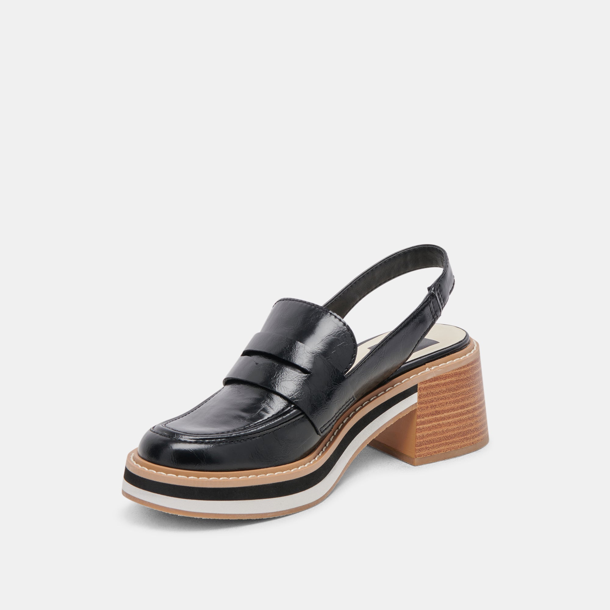 HATTIE Black Loafers for Women - Comfortable & Stylish Slip-On Shoes - Perfect for Office, Casual Wear & Travel