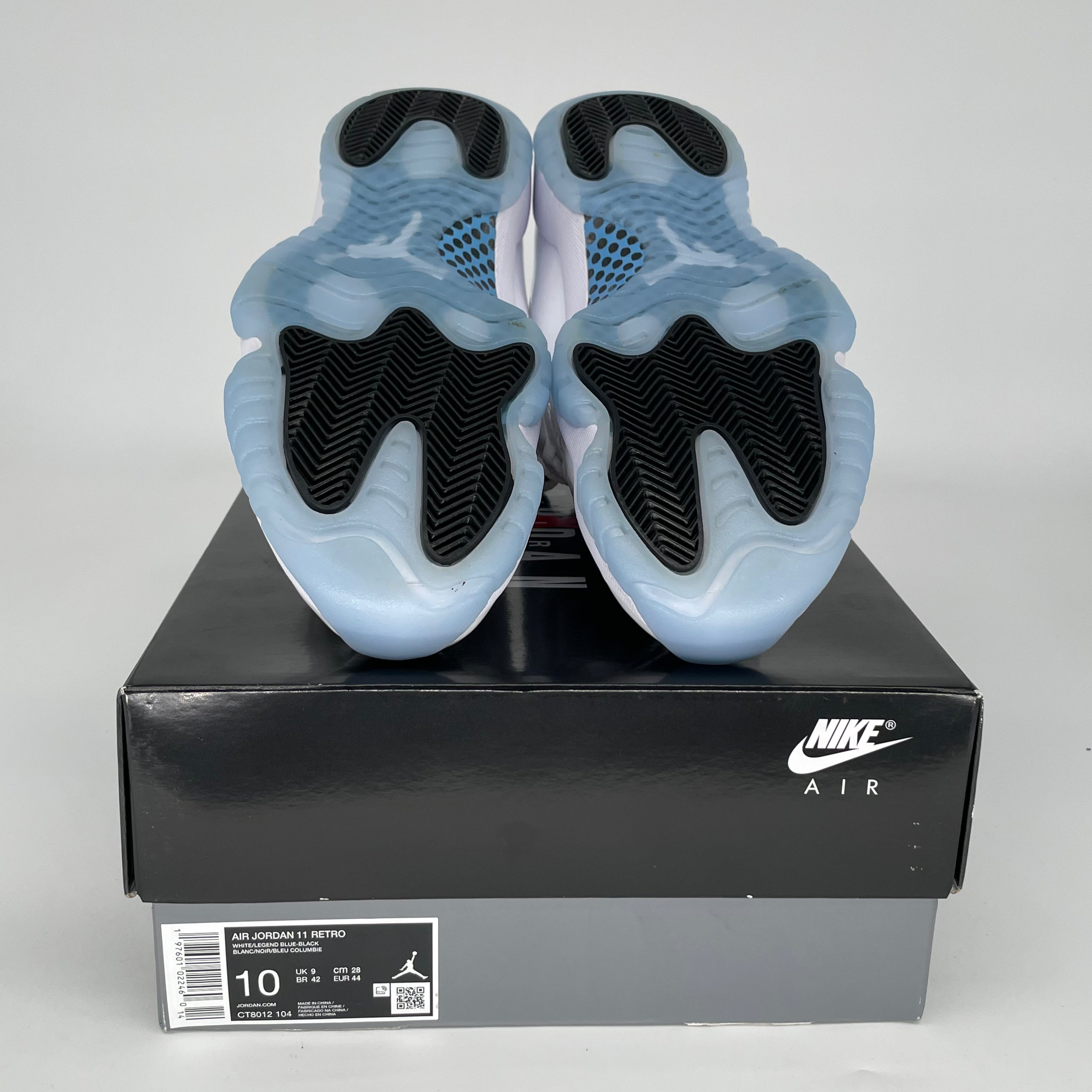 AIR JORDAN 11 LEGEND BLUE Men's Basketball Shoes Size 10 - Retro Sneakers for Sports & Casual Wear (Style: CT8012-104) | Perfect for Basketball Games, Gym Workouts and Street Fashion
