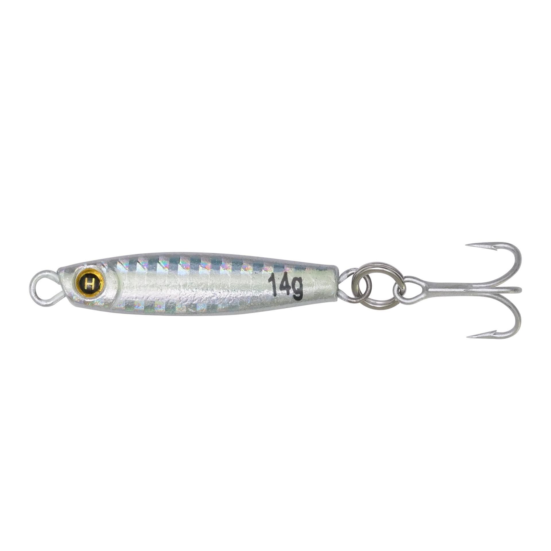 Premium Hogy Heavy Minnow Jigs with VMC Treble Hooks - Saltwater Fishing Lures for Bass, Walleye & Trout - Ideal for Trolling, Casting & Jigging in Freshwater & Ocean