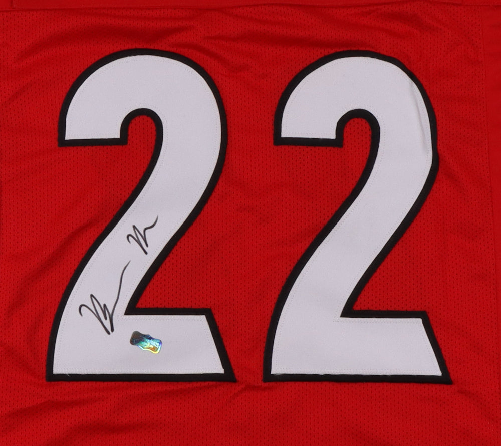 Branson Robinson Autographed Georgia Bulldogs Red Custom Football Jersey - Perfect for Collectors, Fans & Game Day Memorabilia
