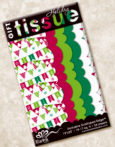 Premium Scalloped Tissue Paper for Holiday Banners - Perfect for Party Decorations, Gift Wrapping & DIY Crafts