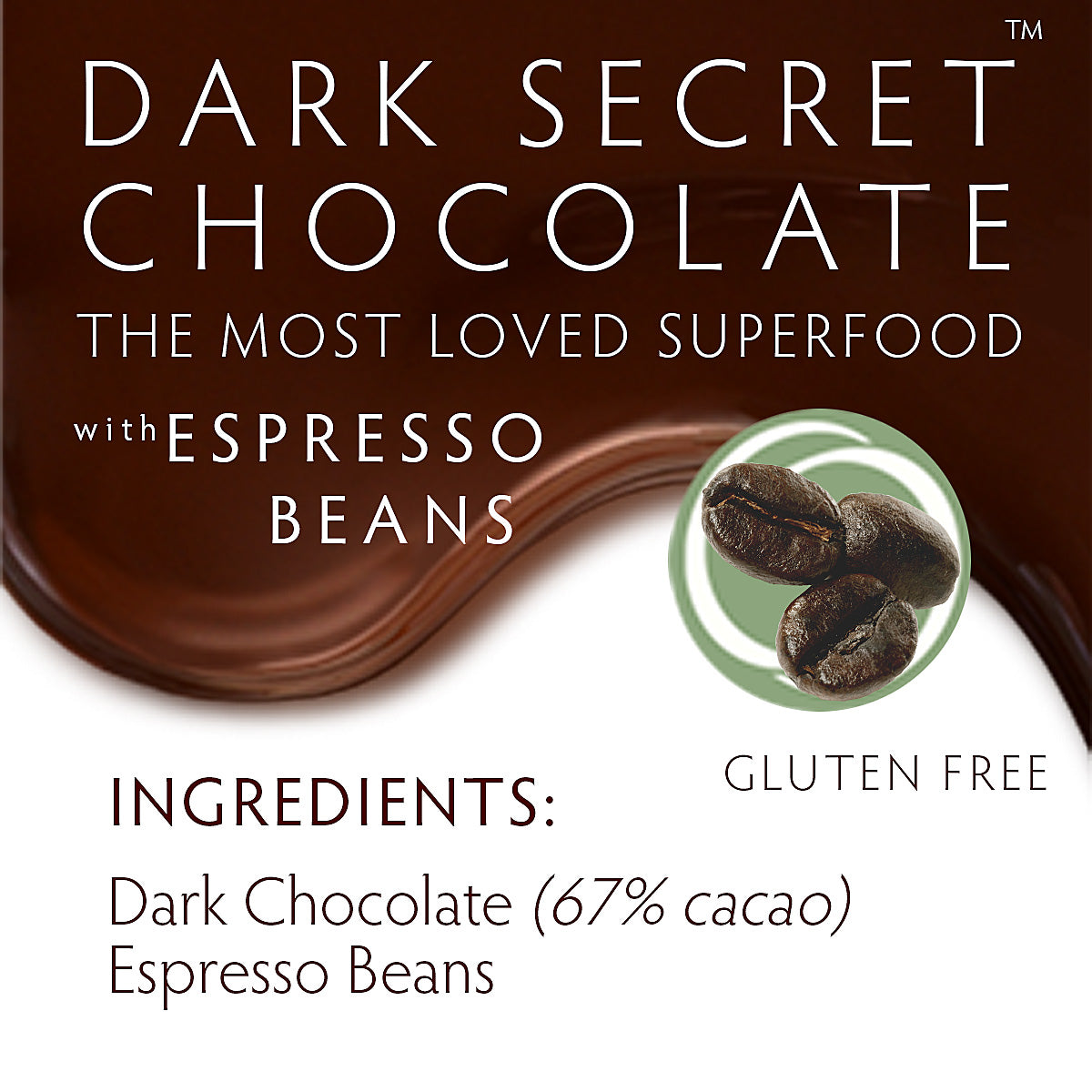 Premium Dark Chocolate with Espresso Beans - 3 Pack (30 Day Supply) - Gourmet Snacks for Office, Gifts & Coffee Pairing