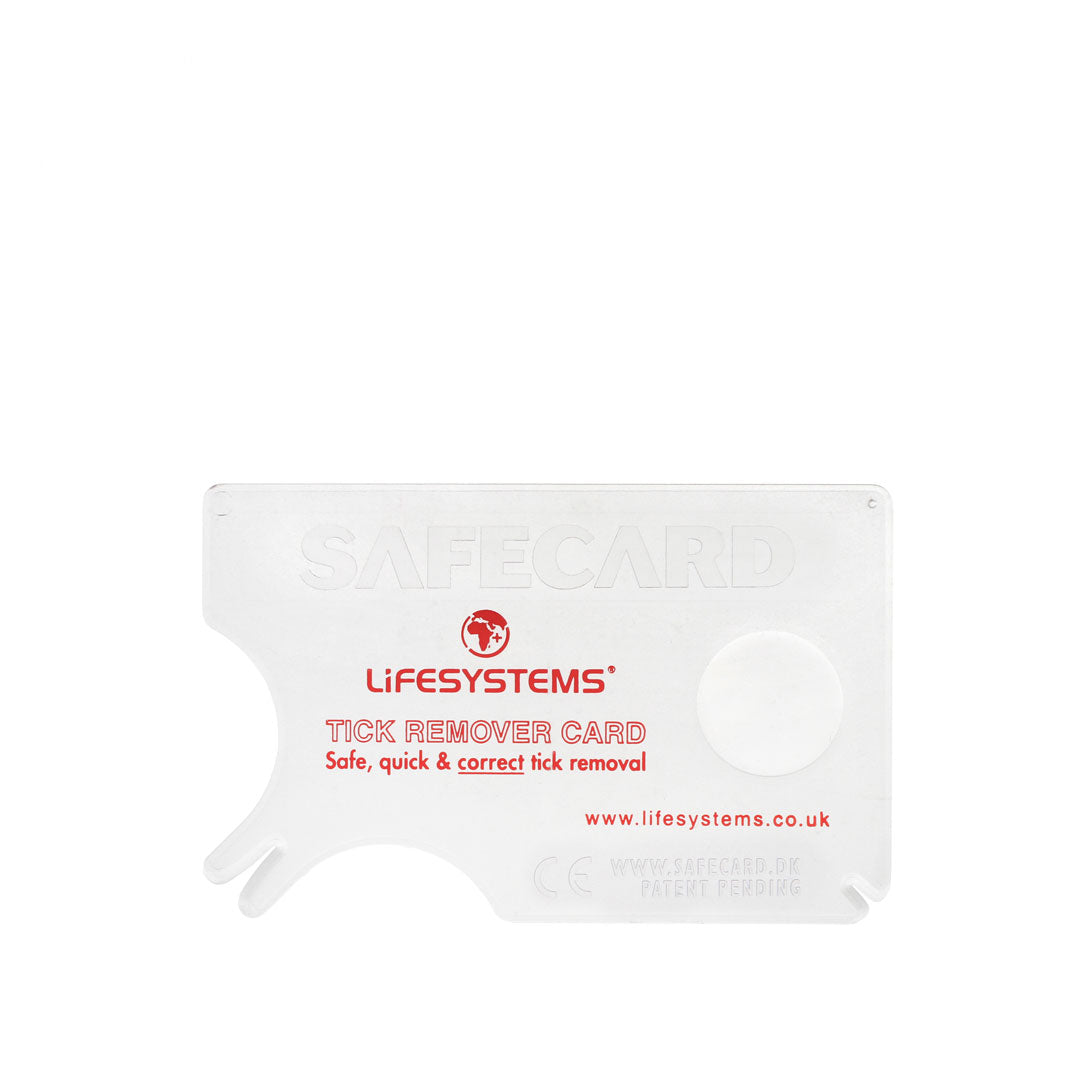 Lifesystems Tick Removal Tool Card - Safe & Easy Tick Remover for Pets & Humans - Perfect for Camping, Hiking & Outdoor Adventures