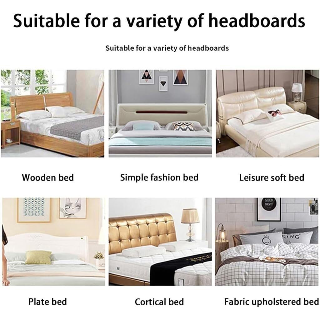 Velvet Baby Bed Headboard Slipcover - All-Inclusive Headboard Protector & Dust Cover for Single, King, Double Beds - Perfect for Nursery, Kids Room & Home Decor Protection