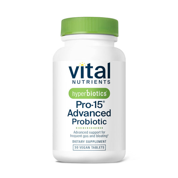 Vital Nutrients Hyperbiotics Pro 15® Advanced Probiotic Supplement - Supports Digestive Health & Immune System - Ideal for Daily Gut Wellness Routine