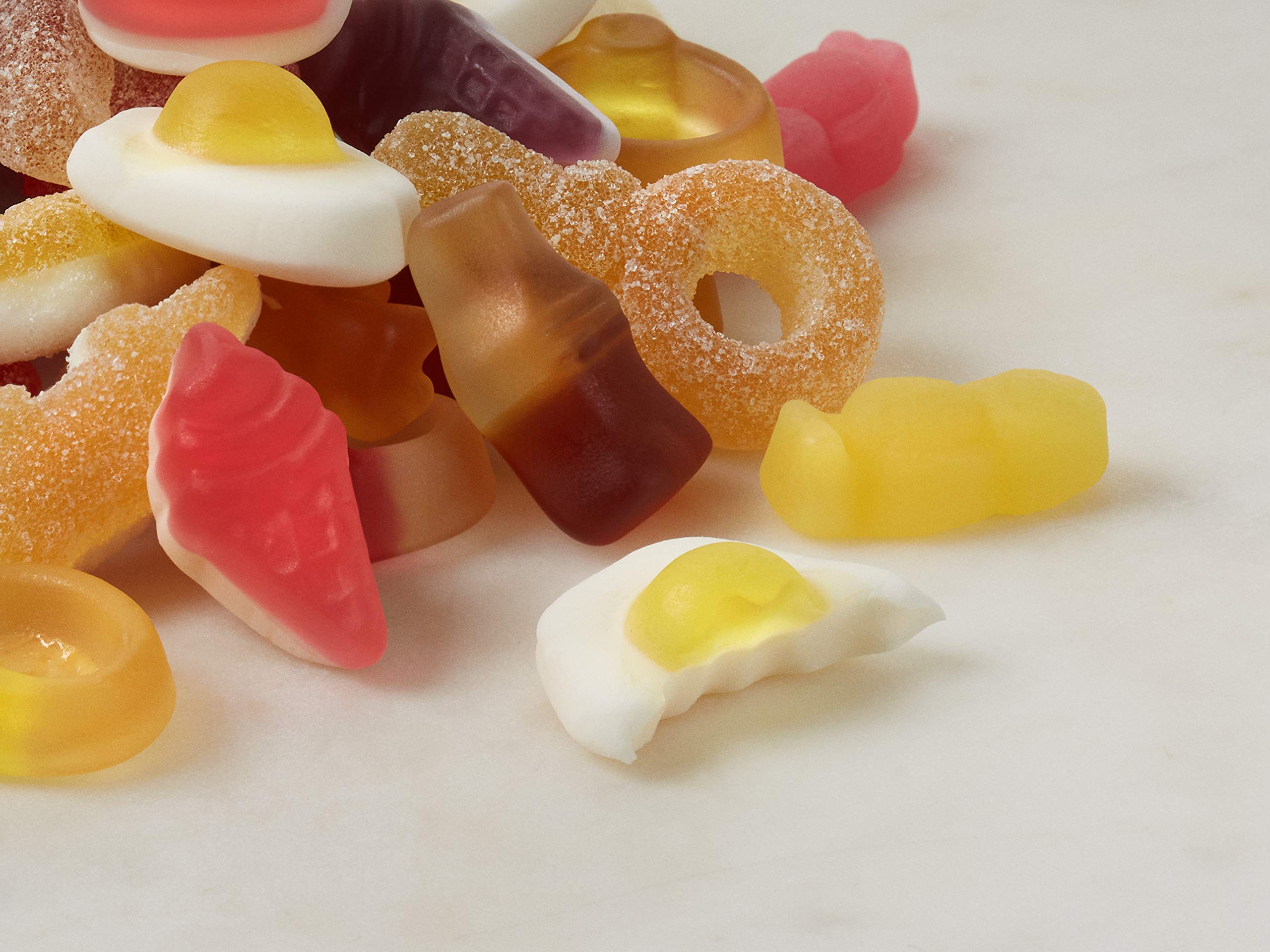 Haribo Share The Fun Mini Bags Sweets Tub, 600g - Assorted Fruit Flavored Gummy Candy for Parties, Snacks & Office Treats | Bulk Pack for Halloween, Christmas & Birthday Celebrations
