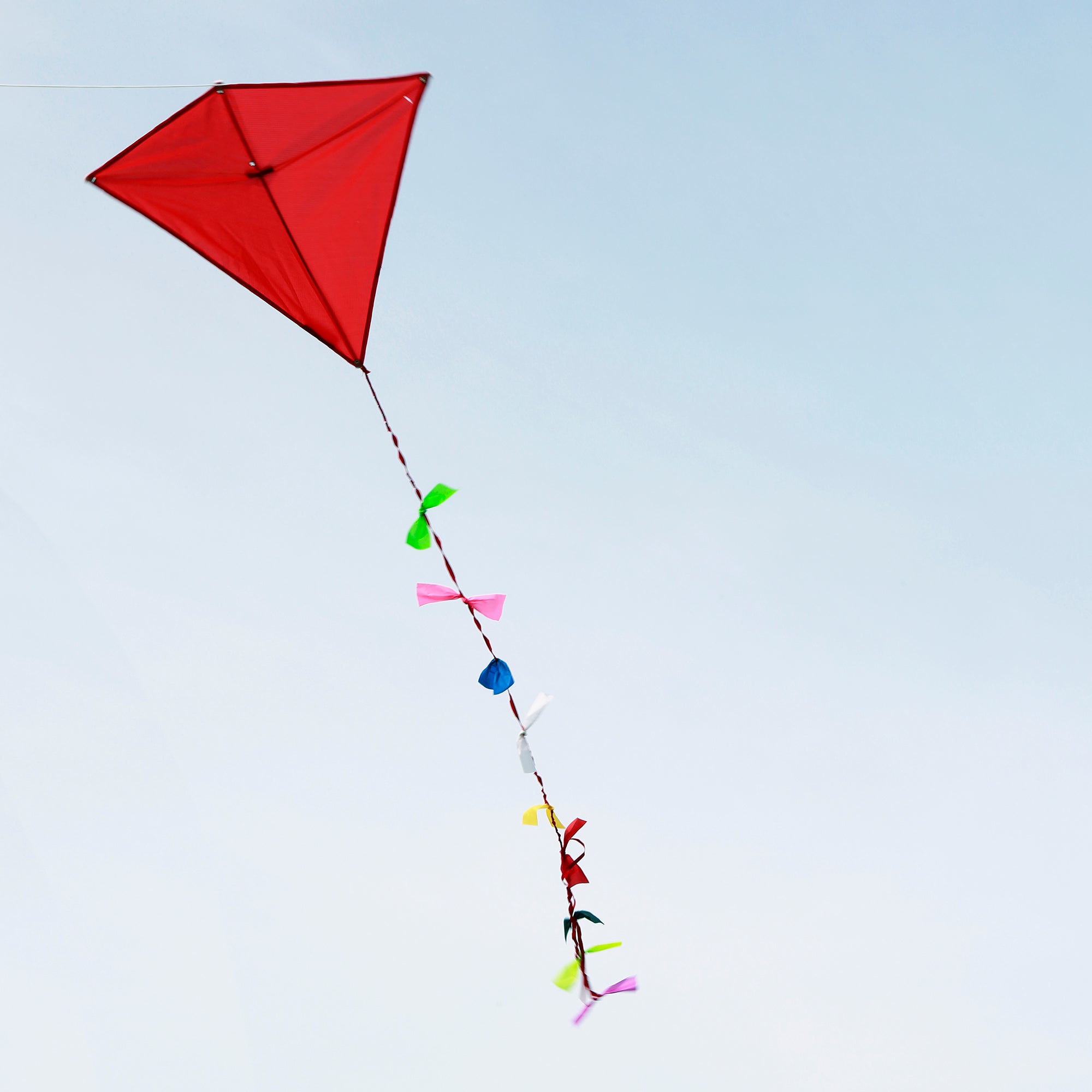 Huckleberry Red Kite - Premium Quality Outdoor Kite for Kids & Adults - Perfect for Beach, Park & Backyard Flying - Durable & Easy to Fly