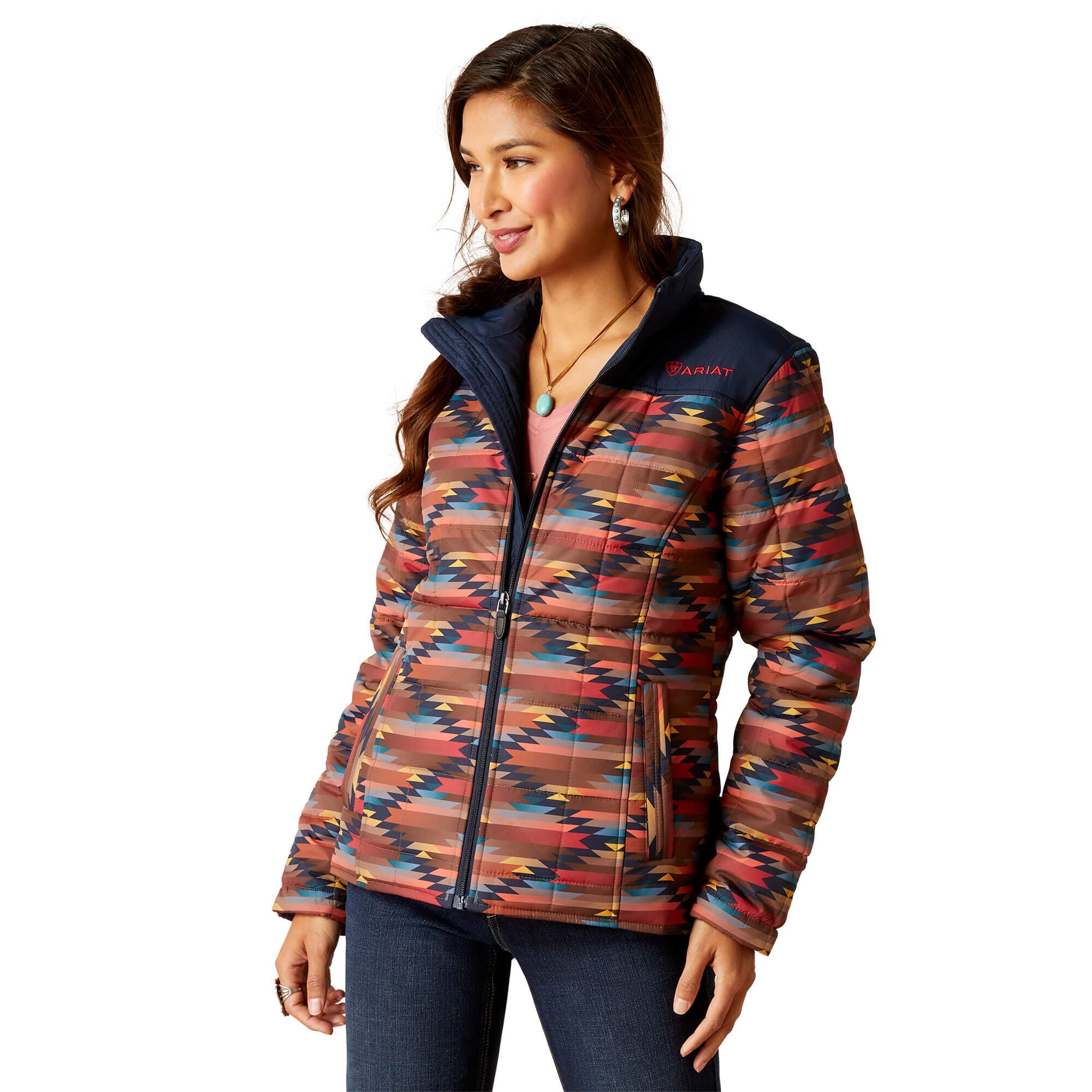 ARIAT Women's Crius Insulated Winter Jacket - Waterproof Windproof Warm Coat for Outdoor Activities, Hiking, and Cold Weather