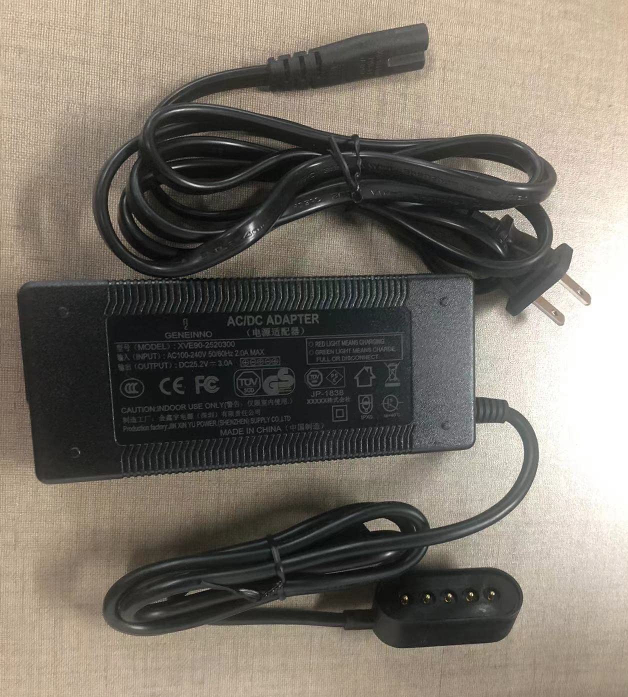 Original Underwater Scooter Charger/Adapter (S2 Model) - Fast Charging Power Supply for Waterproof Electric Scooters - Perfect for Pool, Beach & Underwater Adventures