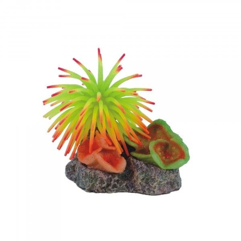 Bioscape Anemone Garden Small Artificial Coral Reef Decor 10 x 7cm - Perfect for Saltwater Aquariums, Fish Tanks & Marine Habitat Enhancement
