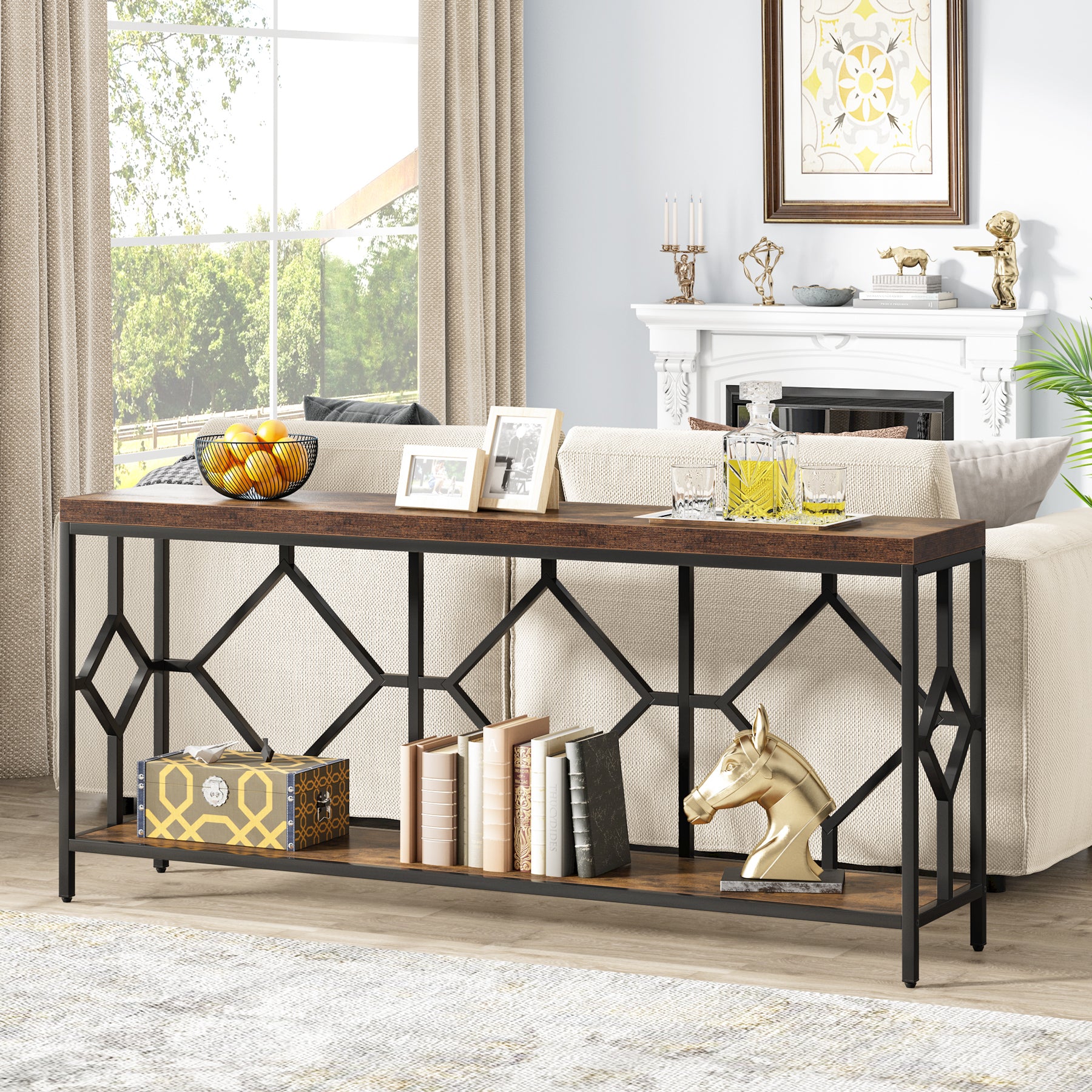 2-Tier Console Table - 71