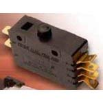 E19-00M DPDT Snap Action Switch, NO/NC Quick Connect, 15A 250VAC 1118.55VA 8.34N, Screw Mount (5-Pack) - Ideal for Industrial Control Panels, HVAC Systems, and Electrical Equipment